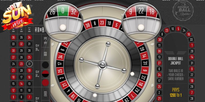Double Ball Roulette tạo khác biệt trên bàn casino trực tuyến